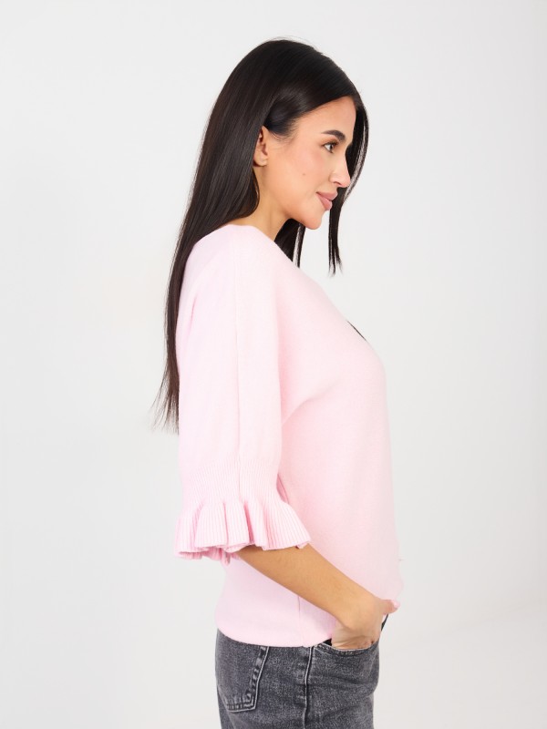 Megztinis-IT-SW-99244.65-šviesiai rožinis