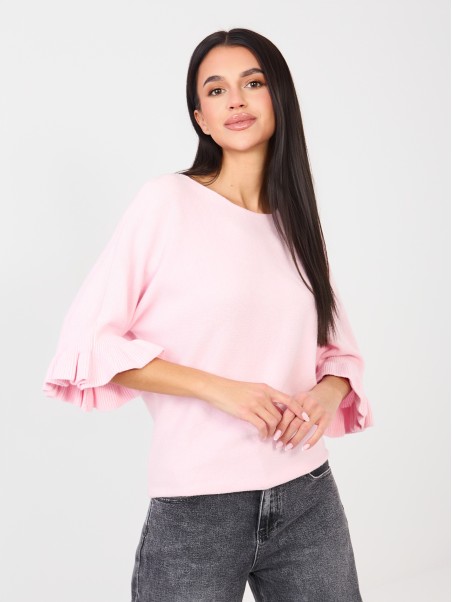 Megztinis-IT-SW-99244.65-šviesiai rožinis