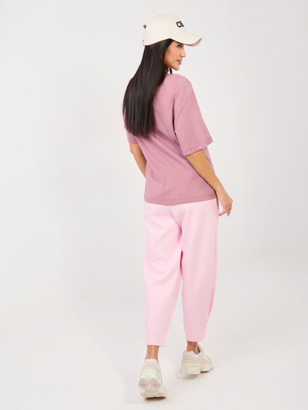 Spodnie-MI-SP-P6224.71-jasny różowy