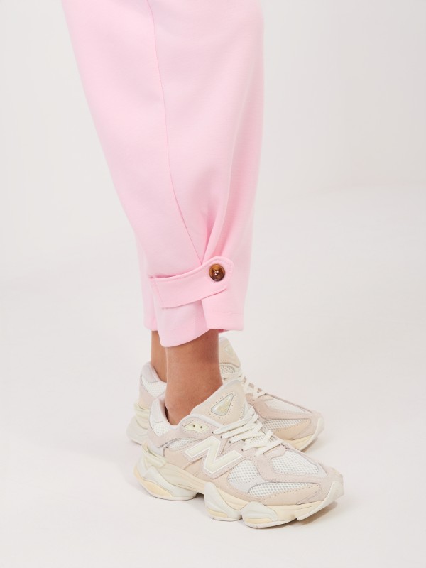 Spodnie-MI-SP-P6224.71-jasny różowy