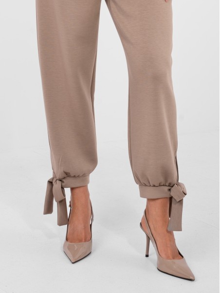 Spodnie-IT-SP-9987.16-ciemny bezowy