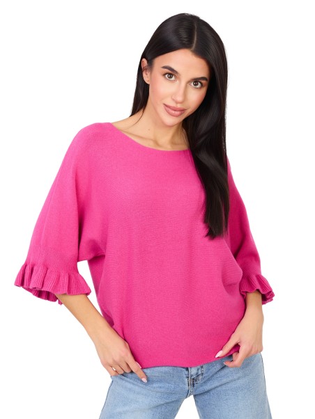 Sweter-IT-SW-99244.65-fuksjowy