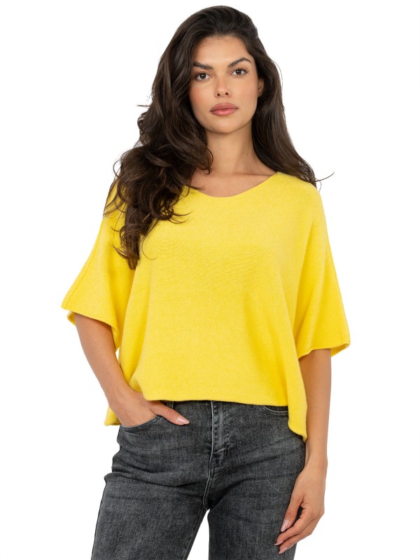 Sweter-IT-SW-0811.88P-żółty