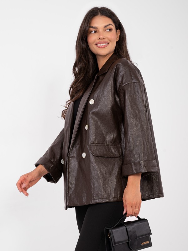 Marynarka-IT-MA-FL10061.51-ciemny brązowy