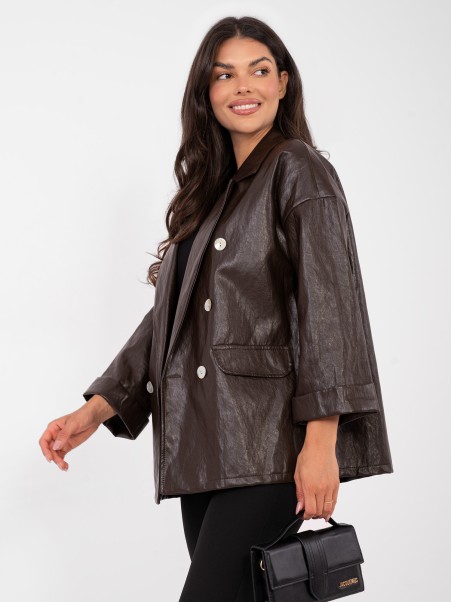 Marynarka-IT-MA-FL10061.51-ciemny brązowy