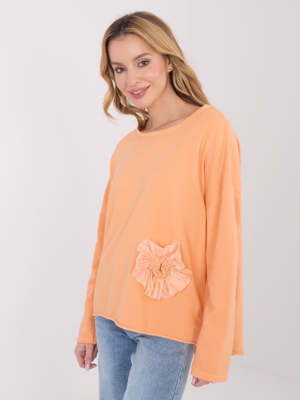 Bluzka-IT-BZ-6693.70-jasny pomarańczowy