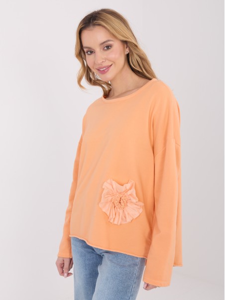 Bluzka-IT-BZ-6693.70-jasny pomarańczowy