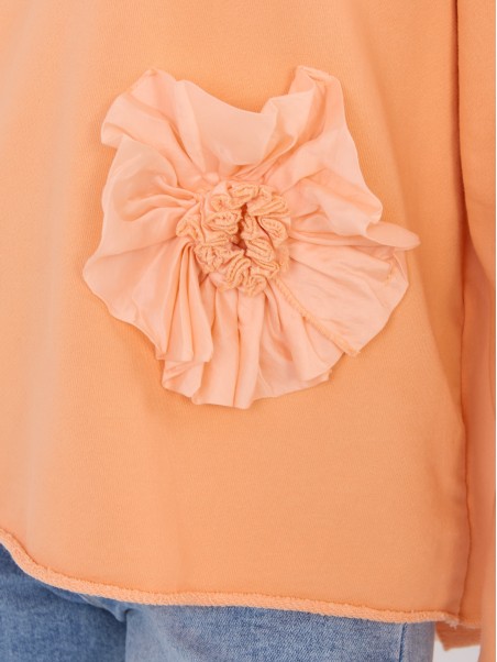 Bluzka-IT-BZ-6693.70-jasny pomarańczowy