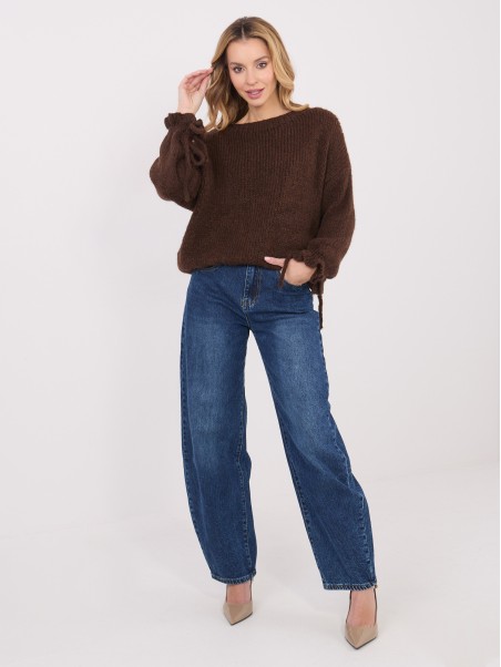 Sweter-MI-SW-1512.28-brązowy