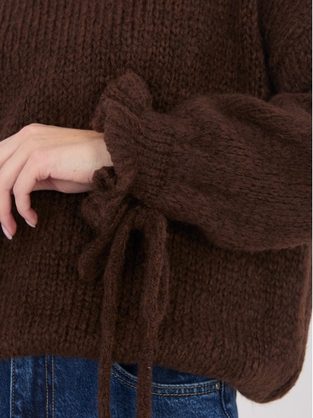 Sweter-MI-SW-1512.28-brązowy