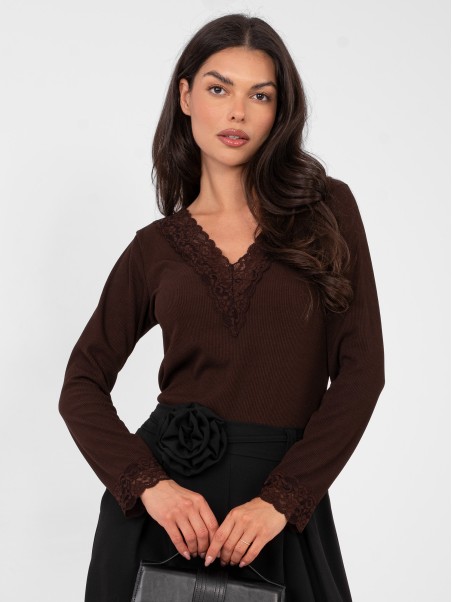 Bluzka-IT-BZ-22081.28-ciemny brązowy