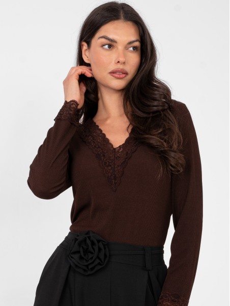 Bluzka-IT-BZ-22081.28-ciemny brązowy