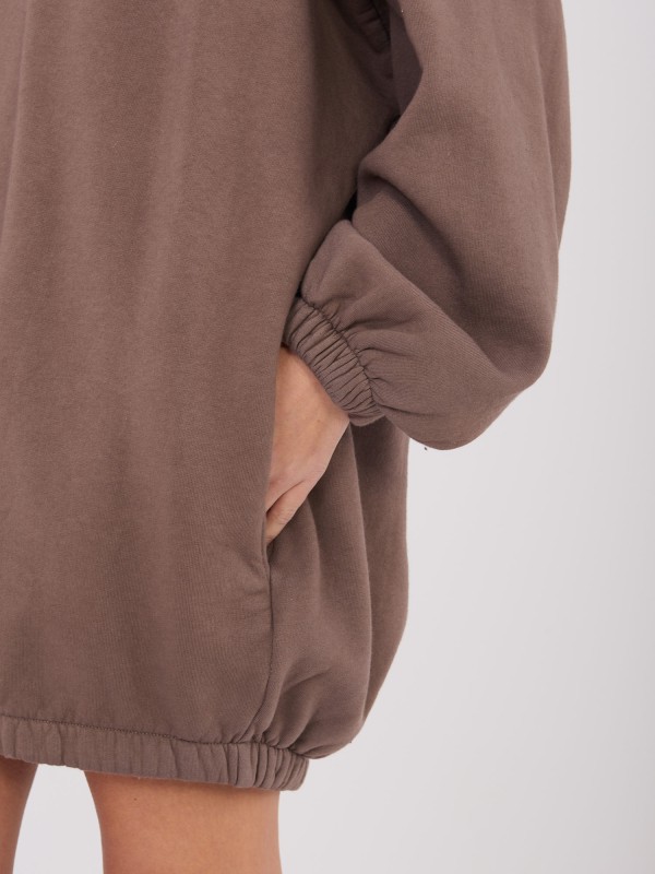 Džemperis-WT-BL-A1461.70-tamsiai smėlio spalvos