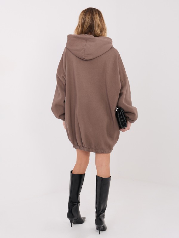 Džemperis-WT-BL-A1461.70-tamsiai smėlio spalvos