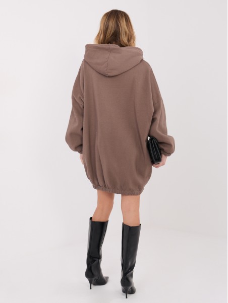 Džemperis-WT-BL-A1461.70-tamsiai smėlio spalvos