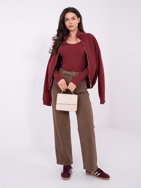 Megztinis-WT-BL-A1460.58-bordo spalvos