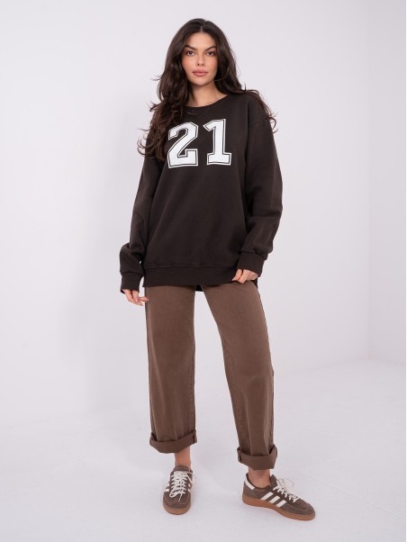 Džemperis-WT-BL-A1063.64-tamsiai rudas