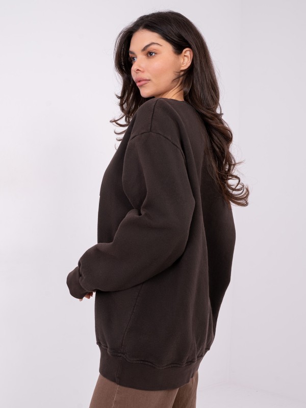 Džemperis-WT-BL-A1063.64-tamsiai rudas