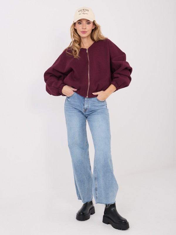 Megztinis-WT-BL-A1455.87-bordo spalvos