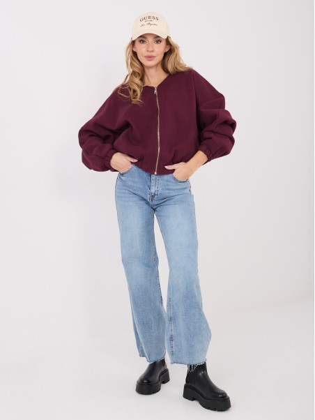 Megztinis-WT-BL-A1455.87-bordo spalvos