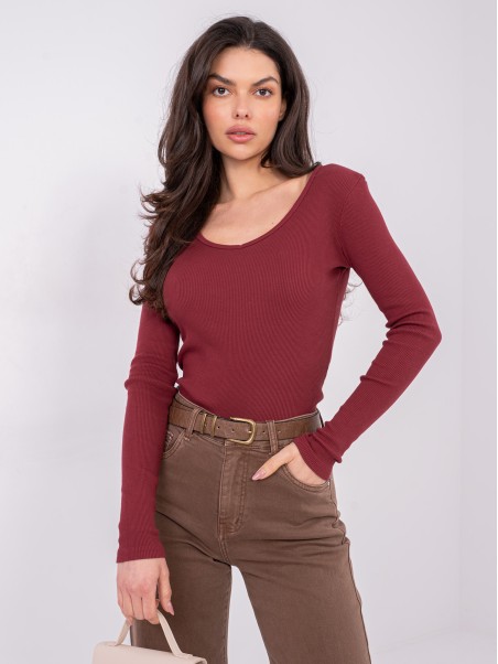 Palaidinė-WT-BZ-A1076.15-bordo spalvos