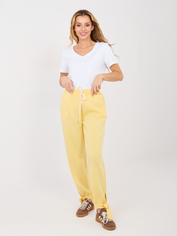 Kelnės-MI-SP-P6845.68-šviesiai geltonos