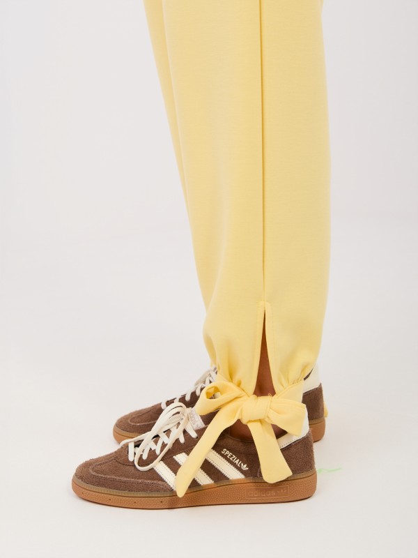 Kelnės-MI-SP-P6845.68-šviesiai geltonos