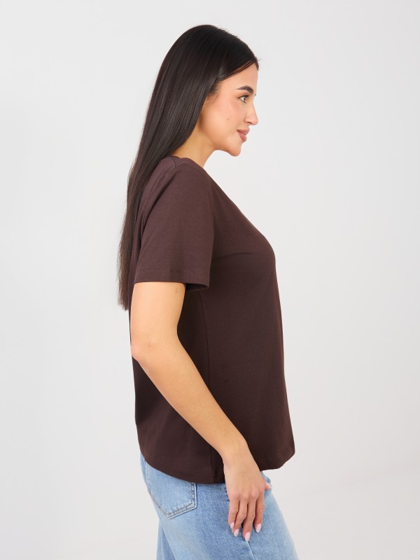 Marškinėliai-RV-TS-A1095.33-tamsiai rudi