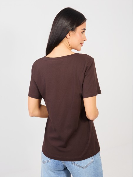 Marškinėliai-RV-TS-A1095.33-tamsiai rudi