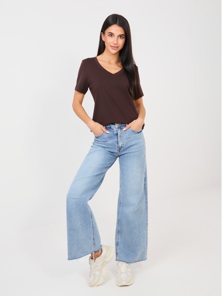 Marškinėliai-RV-TS-A1095.33-tamsiai rudi