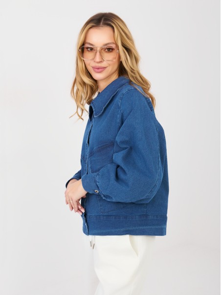 Švarkas-IT-KR-FL10071.09P-tamsiai mėlyna