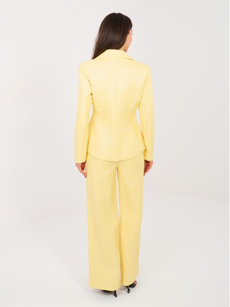 Kelnės-IT-SP-FL10013.87-šviesiai geltonos