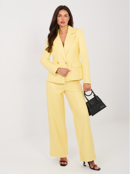 Kelnės-IT-SP-FL10013.87-šviesiai geltonos