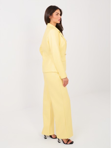 Kelnės-IT-SP-FL10013.87-šviesiai geltonos