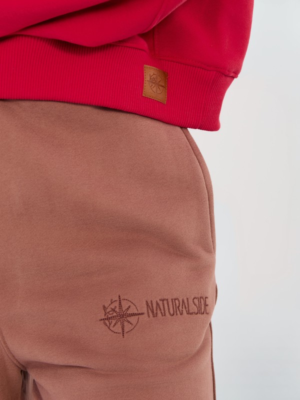 Sportinės kelnės-NS-DR-NS26101.12-rudos 2