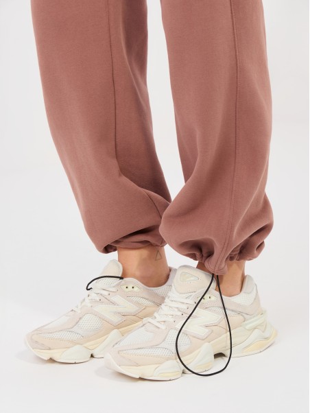 Sportinės kelnės-NS-DR-NS26101.12-rudos