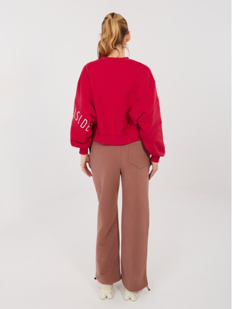 Sportinės kelnės-NS-DR-NS26101.12-rudos