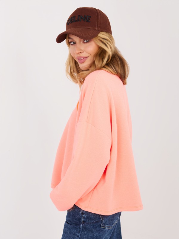 Džemperis-MJ-BL-Q2101.84-fluoro oranžinis