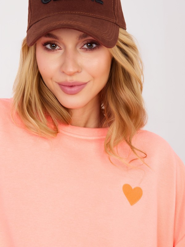 Džemperis-MJ-BL-Q2101.84-fluoro oranžinis