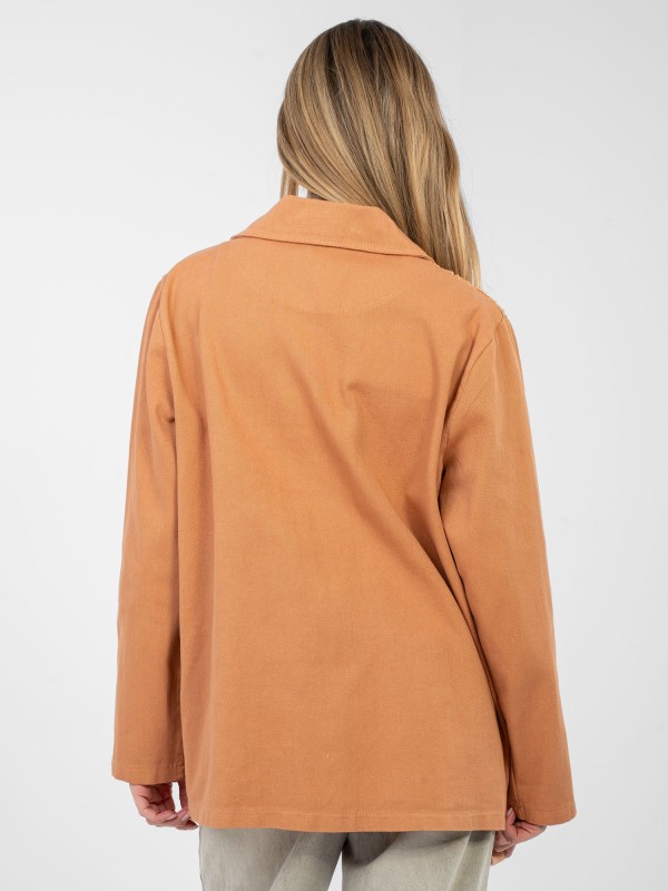 Švarkas-IT-MA-FL9992.97-tamsiai oranžinė