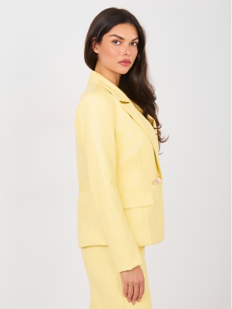 Švarkas-IT-MA-FL10092.15-šviesiai geltona