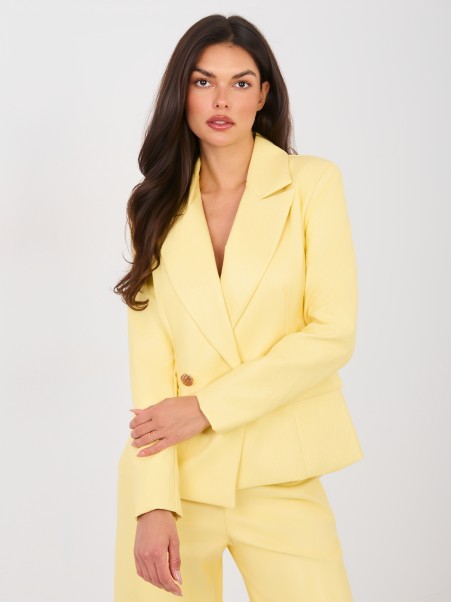 Švarkas-IT-MA-FL10092.15-šviesiai geltona