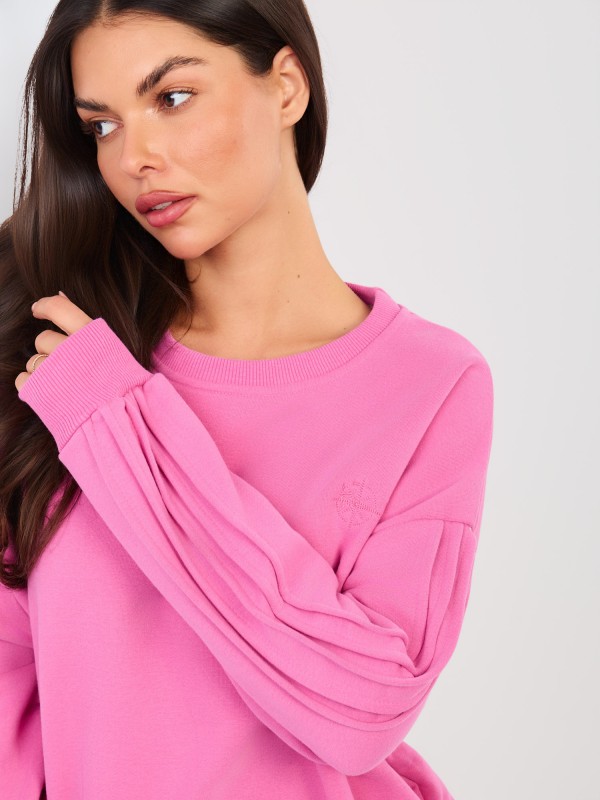 Džemperis-NS-BL-NS2548.05-tamsiai rožinis