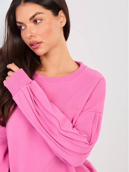 Džemperis-NS-BL-NS2548.05-tamsiai rožinis