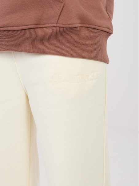 Sportinės kelnės-NS-DR-NS26101.12-ecru