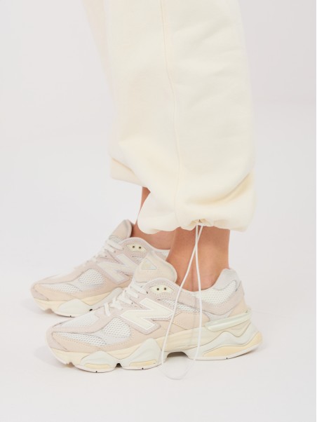 Sportinės kelnės-NS-DR-NS26101.12-ecru