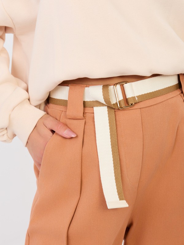 Kelnės-IT-SP-FL9929-1.74-tamsiai oranžinės