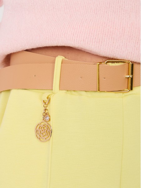 Kelnės-MI-SP-K104.14-šviesiai geltonos