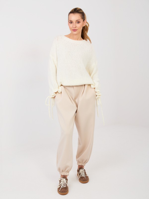 Kelnės-IT-SP-9995.16P-šviesiai smėlio spalvos 2