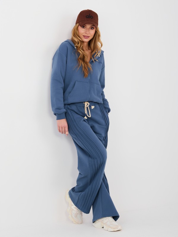 Sportinės kelnės-NS-DR-NS2557.96-tamsiai mėlynos